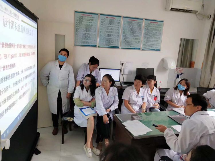 西安交大一附院感染科叶峰教授来我院感染科讲座及指导工作 西安交大一附院感染科叶峰教授来我院感染科讲座及指导工作