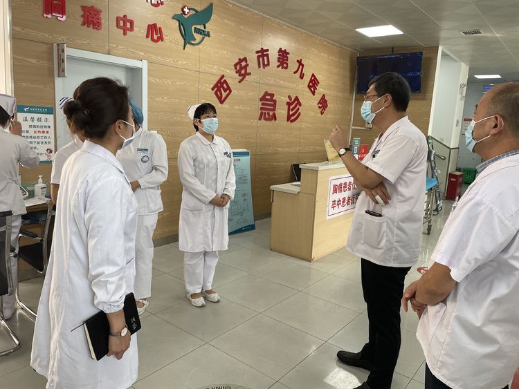 市九院多部门联合开展疫情防控及医疗安全大检查 市九院多部门联合开展疫情防控及医疗安全大检查