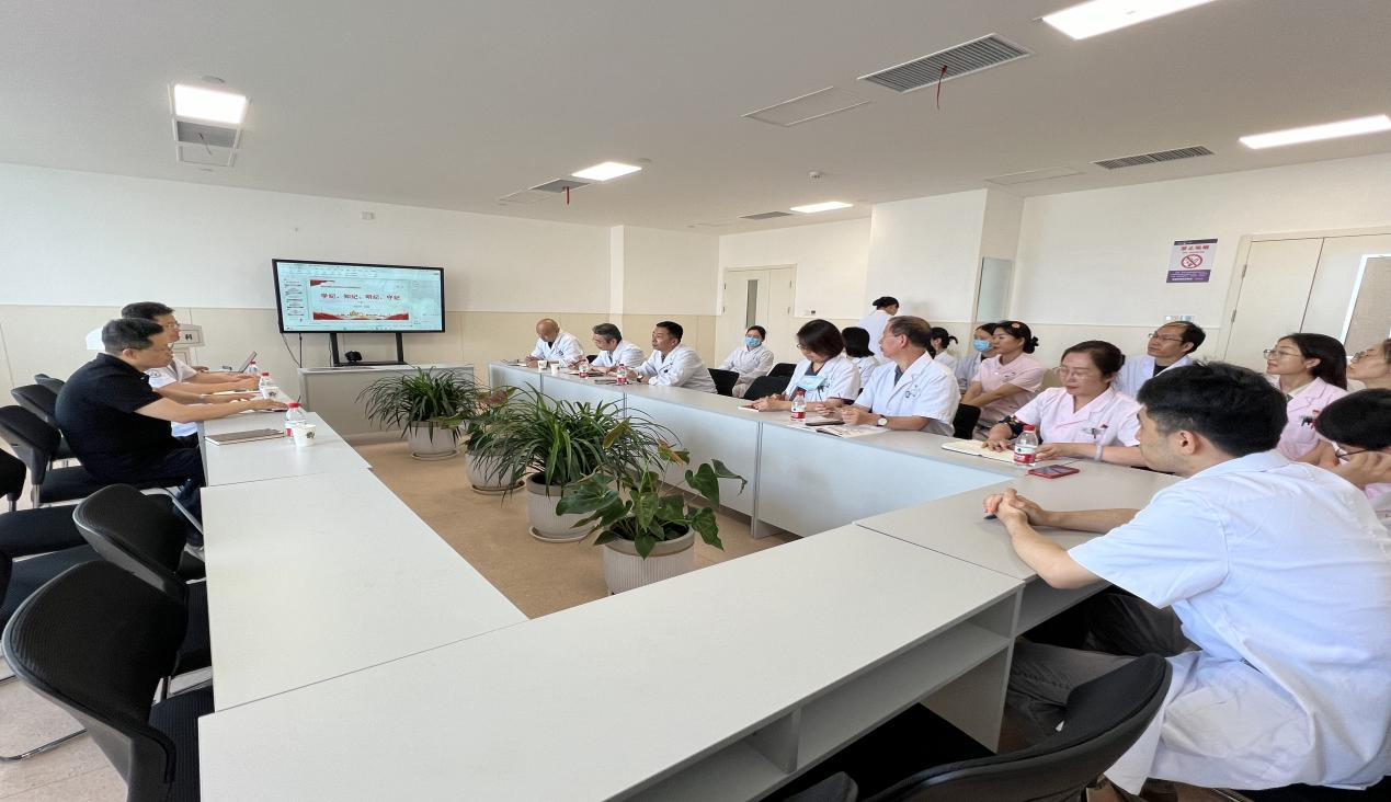 铭“纪”于心,执“纪”于行——市九院开展党纪学习教育专题活动 铭“纪”于心,执“纪”于行——市九院开展党纪学习教育专题活动