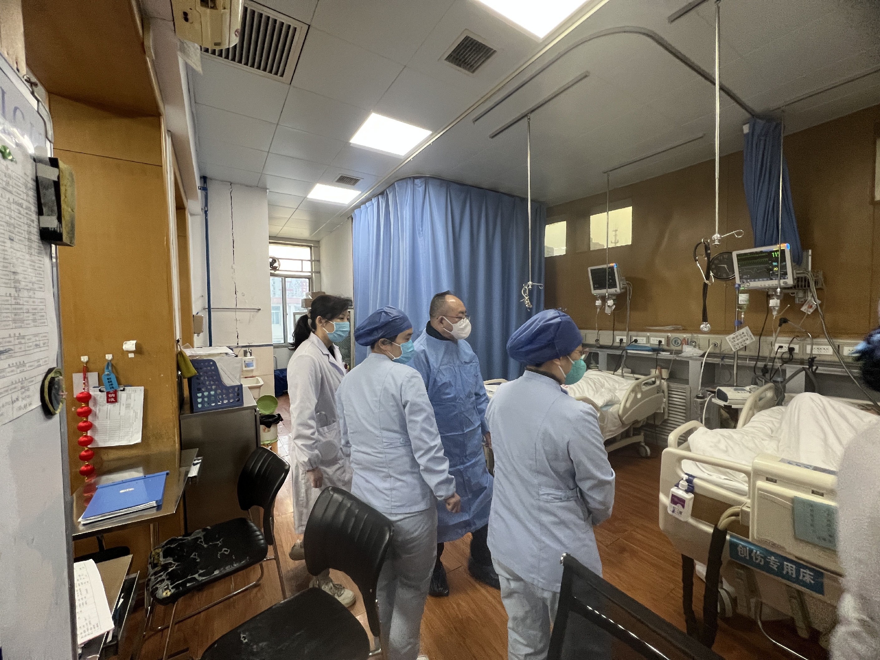 新春慰问心系一线 笃行不怠共创未来——市九院春节期间医疗安全质量检查 新春慰问心系一线 笃行不怠共创未来——市九院春节期间医疗安全质量检查
