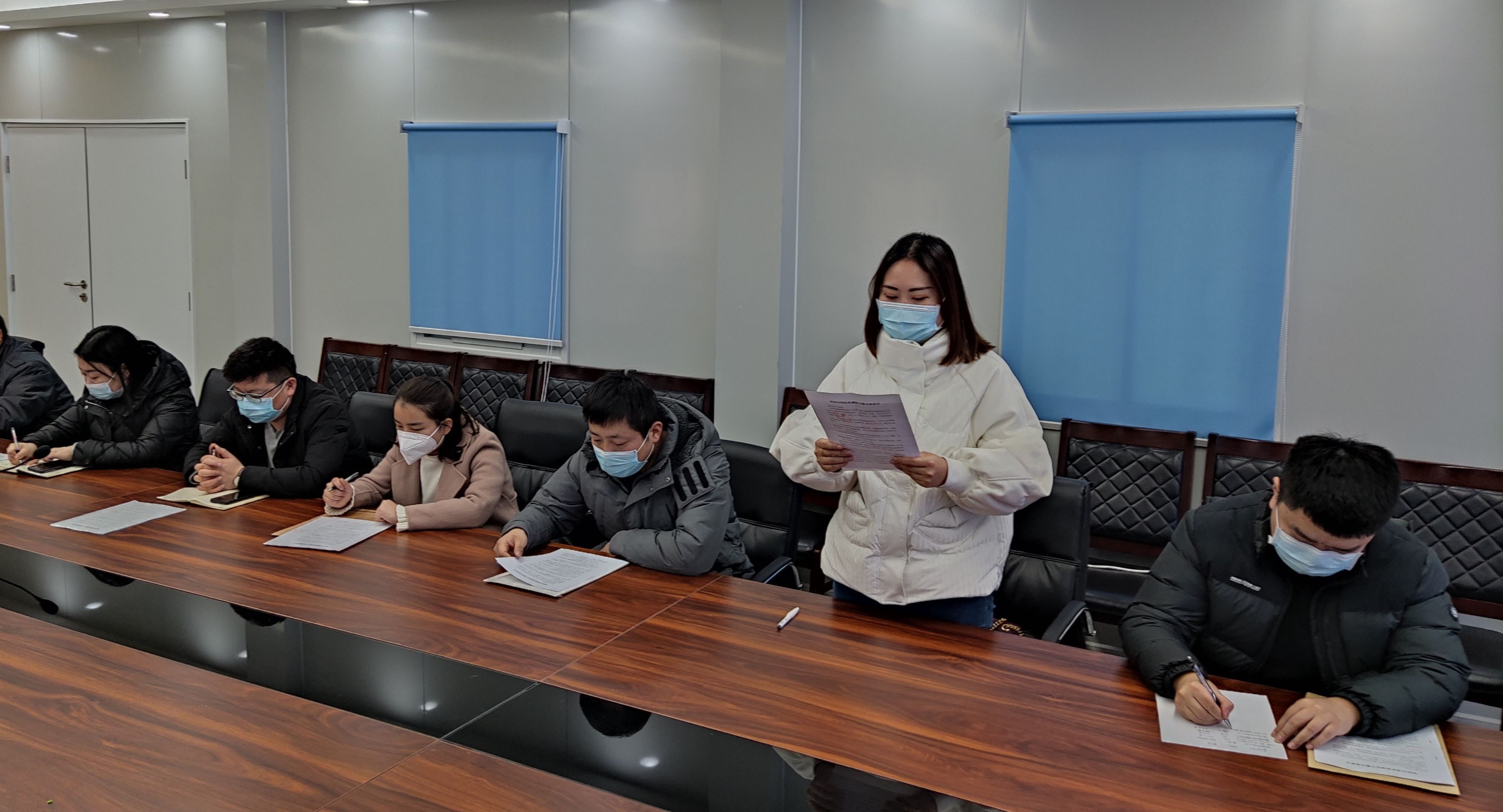 西安市第九医院纪委召开2021年招标代理机构诚信与廉洁承诺书签订会