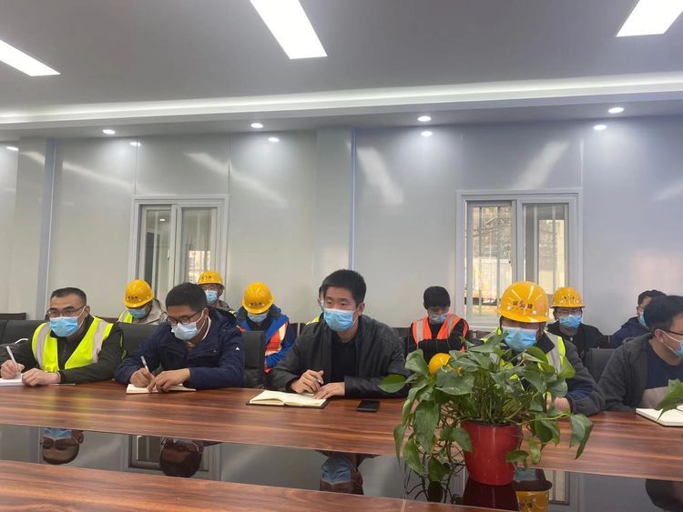 西安市第九医院对医院整体改扩建项目施工方陕建集团进行新冠肺炎疫情防控专项培训 西安市第九医院对医院整体改扩建项目施工方陕建集团进行新冠肺炎疫情防控专项培训
