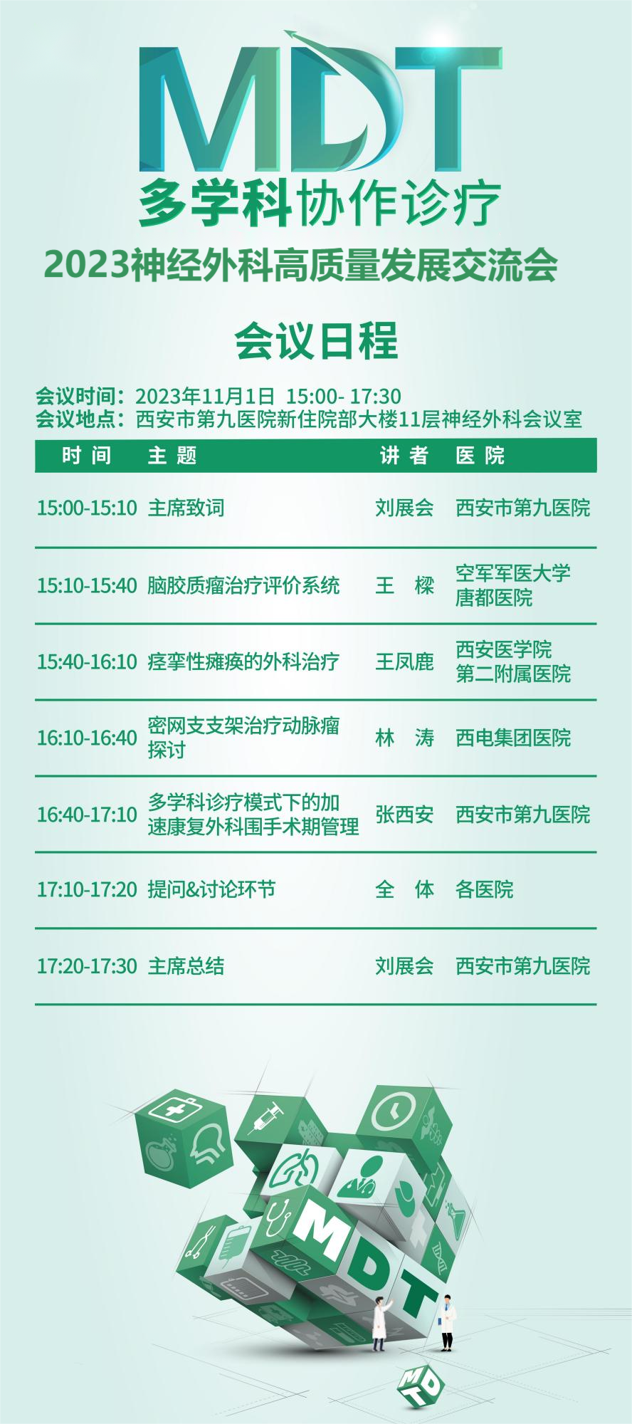 市九院神经外科成功举办2023神经外科高质量发展交流会 市九院神经外科成功举办2023神经外科高质量发展交流会