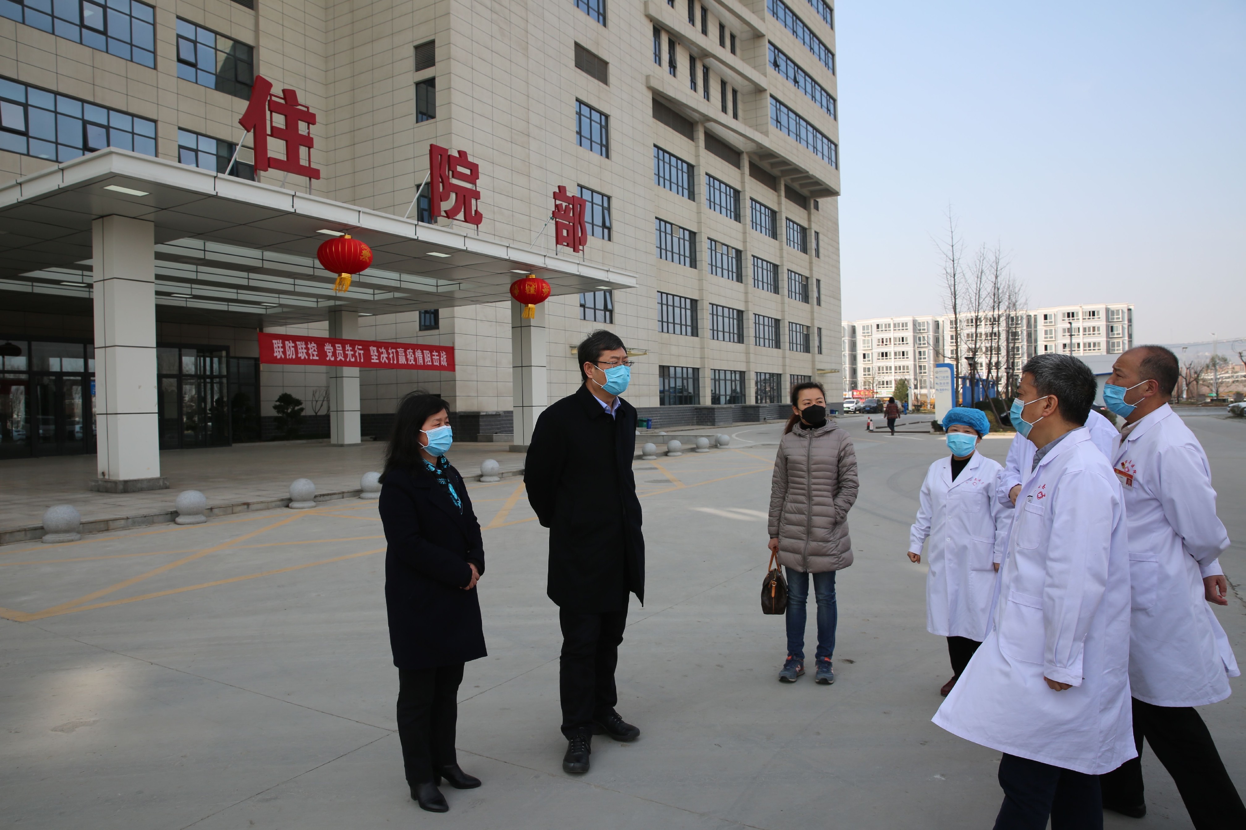 我院院长书记一行到蓝田县人民医院检查督导工作 我院院长书记一行到蓝田县人民医院检查督导工作