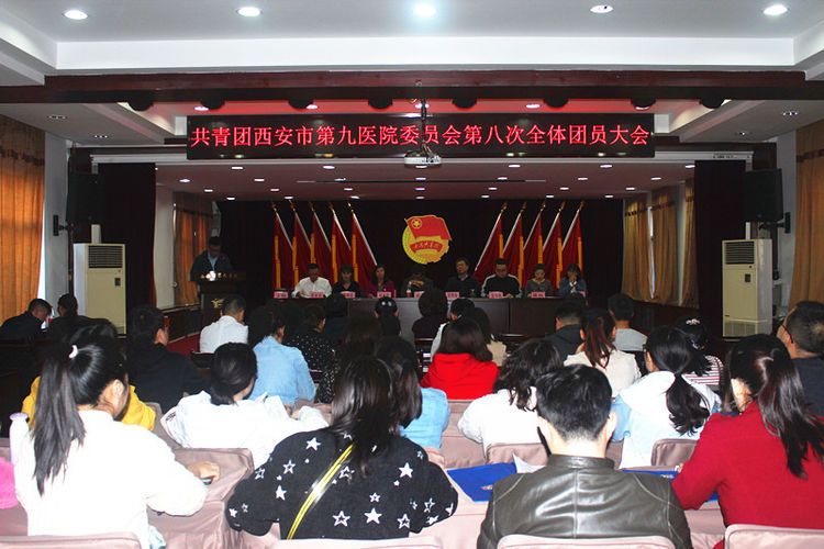 共青团西安市第九医院委员会 第八次全体团员大会胜利召开 共青团西安市第九医院委员会 第八次全体团员大会胜利召开