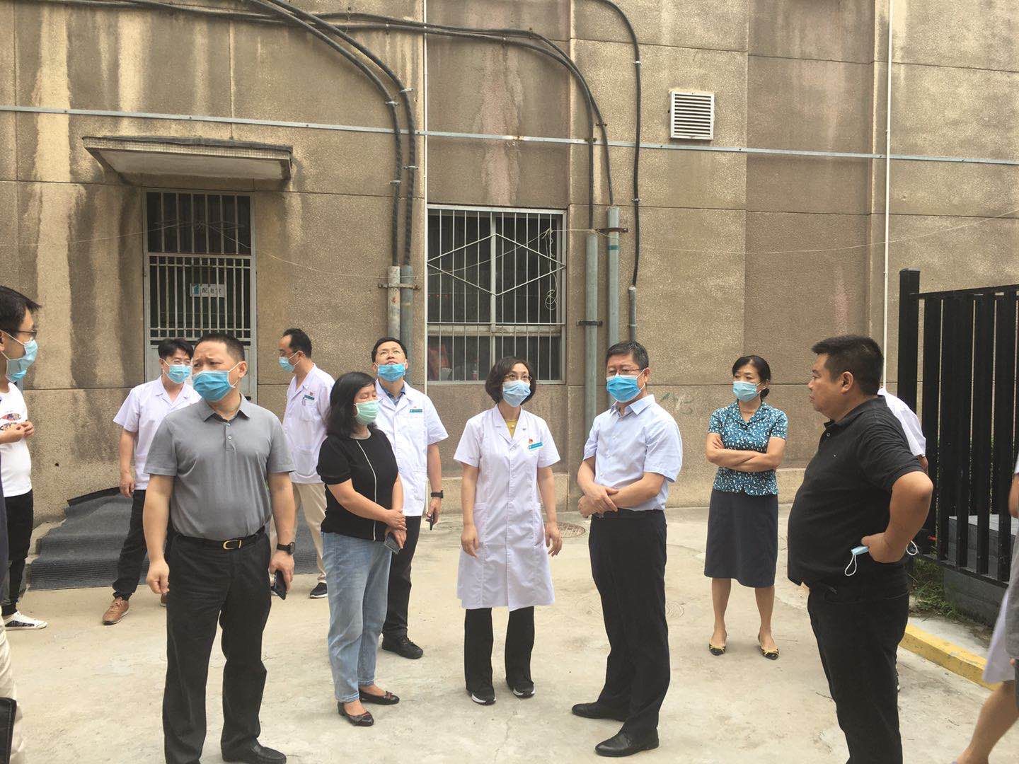 西安市卫生健康委员会主任刘顺智 莅临西安市第九医院督导检查工作 西安市卫生健康委员会主任刘顺智 莅临西安市第九医院督导检查工作