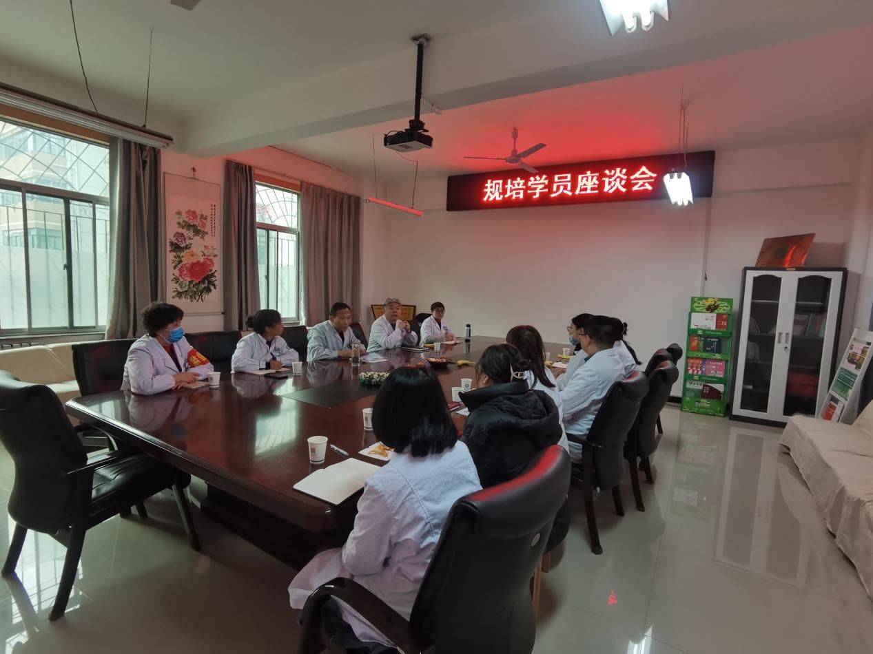 大明宫卫生所规培学员座谈会 大明宫卫生所规培学员座谈会